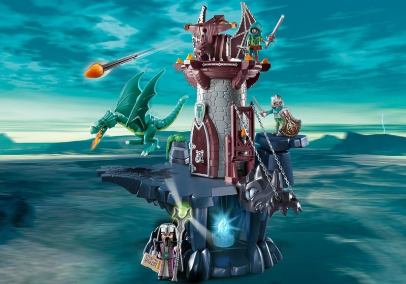 PLAYMOBIL Dragon Vert & Rouge - Figurines 3345 3840 3912 7876 - Occasion - Allemagne