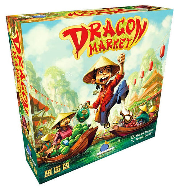 Dragon Market - Blue orange