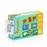 Puzzle trio: tout nu - Djeco