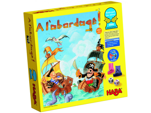 À l'abordage - Haba - Der schwarze Pirat - jeux de société d'occasion