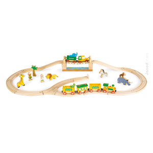 Janod - Safari en train en bois