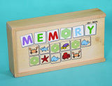 Jeu en bois - memory des animaux marins - Jouets d'occasion sur L'île aux trésors à Fribourg