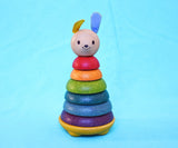 Lapin à empiler - Jouet en bois