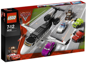 Lego Cars 8638 - L'évasion du jet espion