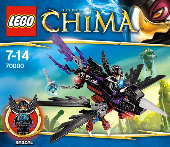 Lego Chima 70000 - Le Corbeau planeur de Razcal