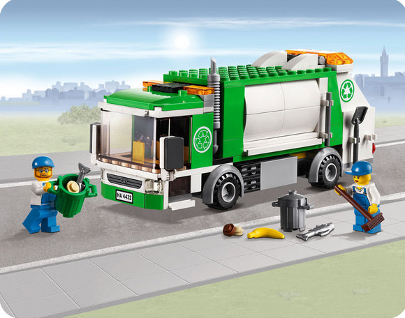 Lego City 4432 - Le camion-poubelle - Lego d'occasion en seconde main sur L'île aux trésors à Fribourg