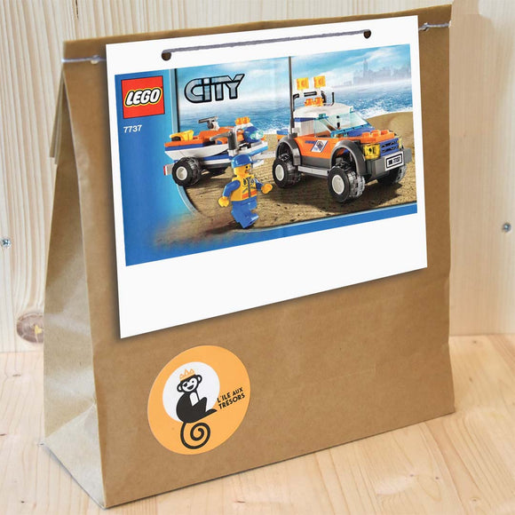 Lego City 7737 - Le 4x4 du garde-côtes