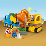 Lego Duplo 10812 - Le camion et la pelleteuse