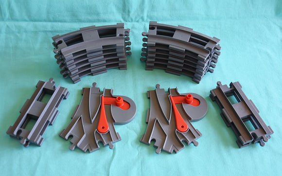LEGO Duplo - rails et aiguillages