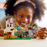 Présentation du Lego Minecraft 21181 - Le ranch lapin - en vente en seconde main sur L'île aux trésors à Fribourg