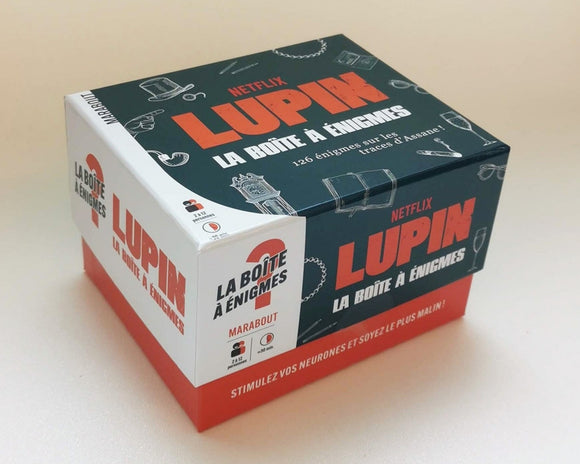 Lupin, la boite à énigme - Marabout