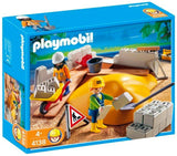 Playmobil 4138 - Duo de maçons - CompactSet Construction - Playmobil d'occasion.