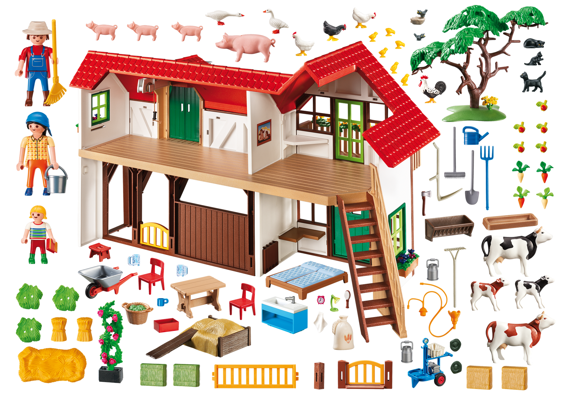 Playmobil Country 6120 - La grande ferme – L'île aux trésors Sàrl