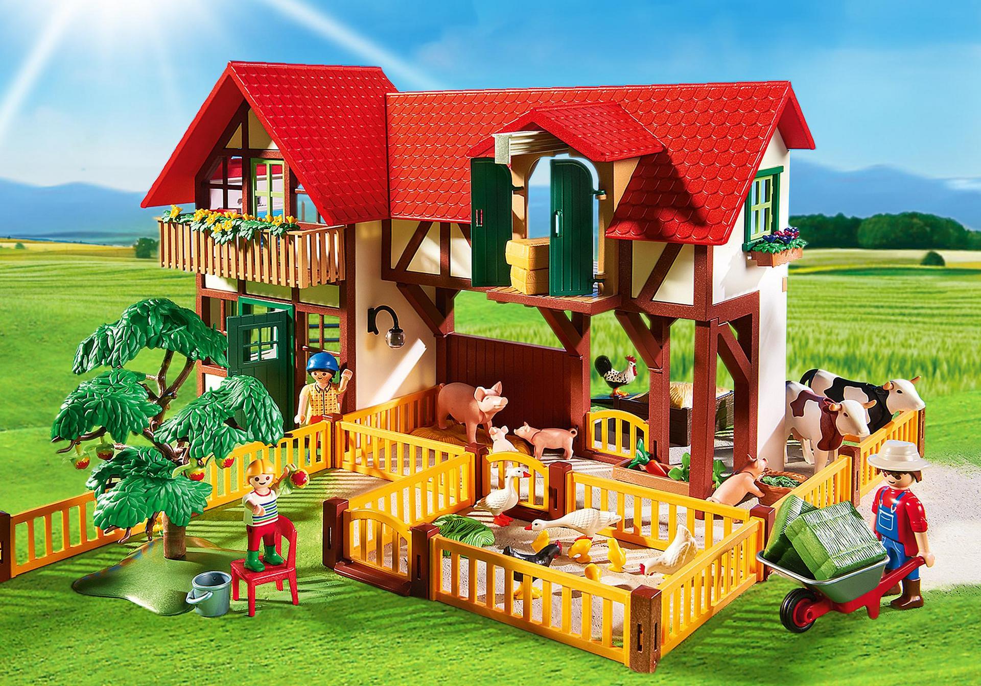 Playmobil Country 6120 - La grande ferme – L'île aux trésors Sàrl