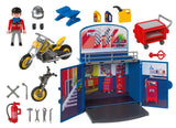 Playmobil City Action 6157 - Coffre atelier de moto
