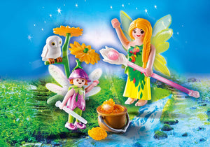 Playmobil Fairies 9208 - Fées avec chaudron magique - Jouets de seconde main sur L'île aux trésors
