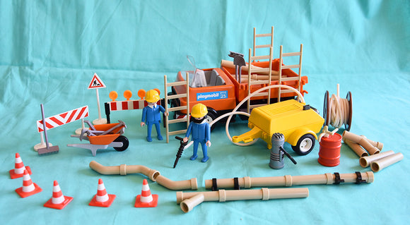 Playmobil - Le grand chantier - Jouets en seconde main sur L'île aux trésors à Fribourg