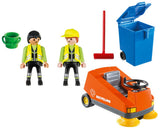 Playmobil City 70203 - Agents d'entretien