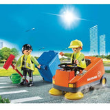 Playmobil City 70203 - Agents d'entretien