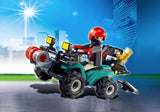 Playmobil City Action 6879 - Le bandit en quad