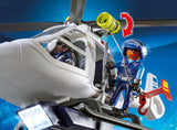 Playmobil City Action 6921 - Hélicoptère de police avec projecteur