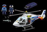 Playmobil City Action 6921 - Hélicoptère de police avec projecteur