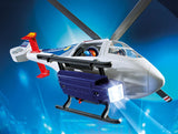 Playmobil City Action 6921 - Hélicoptère de police avec projecteur