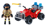 Playmobil City Action 71090 - Pompier et quad