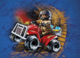 Playmobil City Action 71090 - Pompier et quad