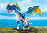 Playmobil Dragons 9247 - Astrid et Tempête - Jouets d'occasion sur L'île aux trésors