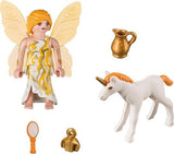 Playmobil Fairies 9438 - Fée et bébé licorne