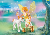 Playmobil Fairies 9438 - Fée et bébé licorne