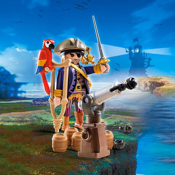 Playmobil 6684 - Capitaine pirates avec canon - Jouets de seconde main sur L'île aux trésors
