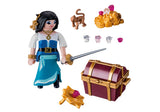 Playmobil Special 9087 - Flibustière avec trésor