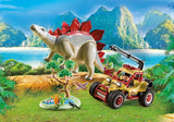 Playmobil The Explorers 9432 - Véhicule et stégosaure