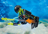 Playmobil Top Agent - Le sous-marin Spy Team