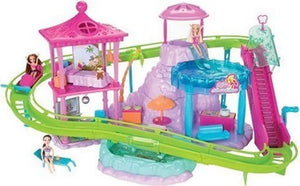 Polly Pocket - Parc aquatique avec roller coaster - Jouets d'occasion sur L'île aux trésors