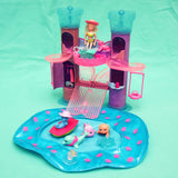 Polly Pocket - Piscine gonflable et toboggans