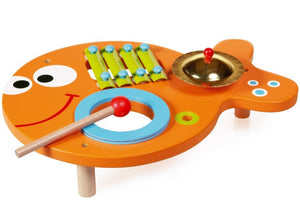 Instrument pour bébé, Maurice le poisson musical - Jouets en bois d'occasion - L'île aux trésors à Fribourg