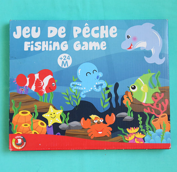 Jeu de pêche - Ulysse, couleurs d'enfance - jouets en bois d'occasion