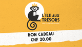 Bon cadeau de L'île aux trésors, jeux et jouets d'occasion - Montant de CHF 20.00