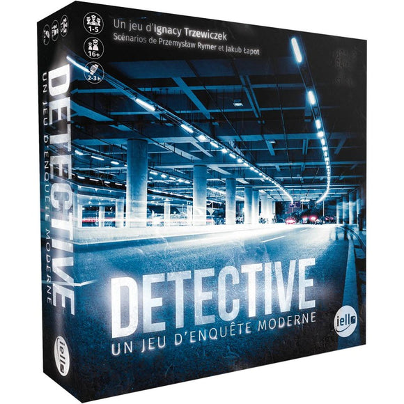 Détective - Jeu d'enquête moderne - jeu de société d'occasion - boite