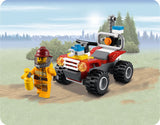 Lego City 4427 - Le 4x4 des pompiers en forêt - occasion