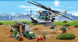 LEGO City 60046 - L'intervention en hélicoptère - mise en scène