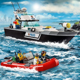 Lego City 60129 – Le bateau de patrouille de la police - occasion
