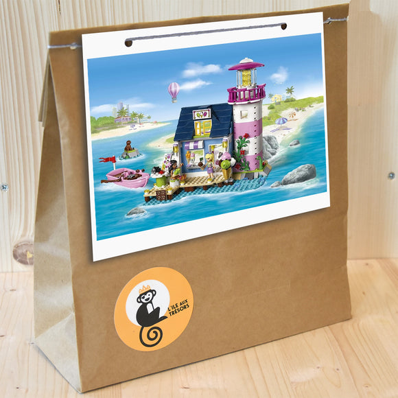Lego Friends 41094 - Le phare d'Heartlake City - occasion - sac de L'île aux trésors