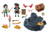 Playmobil pirates 6683 - Pirates et trésor royal - inventaire